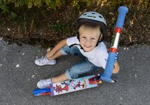 Hulajnogi dwukołowe - Hulajnoga dwukołowa Spidey Spiderman Disney Smoby składana z hamulcem z regulacją wysokości max. 83 cm od 5 lat_0