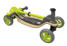 Okretni romobili - Drveni romobil na četiri kotača Wooden Scooter Smoby s intuitivnim upravljanjem i podesivom visinom od 5 godina_1