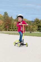 Trottinettes à balancier - Scooter en bois Smoby à quatre roues avec une commande intuitive et réglable en hauteur à partir de 5 ans_2