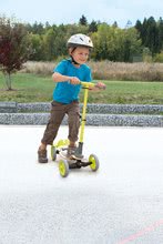 Kolobežky vlniace - Drevená kolobežka štvorkolesová Wooden Scooter Smoby s intuitívnym ovládaním a výškovo nastaviteľná od 5 rokov_3