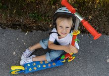 Dreirädrige Roller für Kinder - Roller mit drei Rädern Super Mario Smoby mit höhenverstellbarem Griff, rutschfest_2