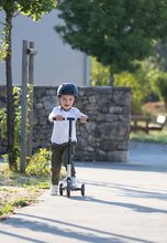 Trikolesni skiroji - Leseni trikolesni skiro Wooden 3W Foldable Scooter Black Smoby zložljiv in nastavljiv po višini_2