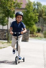 Kolobežky trojkolesové - Drevená kolobežka trojkolesová Wooden 3W Foldable Scooter Black Smoby skladacia a výškovo nastaviteľná_1