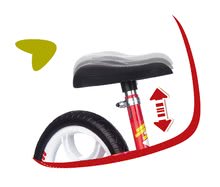 Odrážedla od 18 měsíců - Balanční odrážedlo Balance Bike Comfort Red Smoby s kovovou konstrukcí a výškově nastavitelným sedadlem od 24 měsíců_1