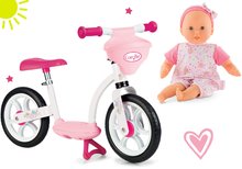 Set cavalcabili - Set bici senza pedali di equilibrio con cestino Corolle Comfort Smoby con bambola Luise con 4 suoni e 3 melodie_12