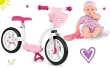 Set cavalcabili - Set bici da bilanciamento con portabambole Corolle Comfort Smoby con bambola Emilie con cuccio 36 cm_13
