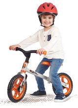 Babytaxiuri de la 18 luni - Bicicletă fără pedale First Bike Smoby cu scaun reglabil în înălțime portocaliu-negru de la 18 luni_1