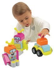 Cuburi si jocuri de construit - Jucărie Maxi Abrick Robot set Écoiffier cuburi mari cu printare IML de la 12 luni_2