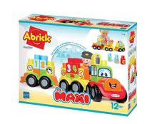 Giochi di costruzioni per i più piccoli - Gioco di costruzione  per neonati  Les Maxi My 1st Train Écoiffier treno con blocchi dai 12 mesi_1