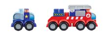 Cuburi si jocuri de construit - Joc de construit Maxi Abrick Maşină de pompieri Écoiffier cu 66 de cuburi cu marcaj IML de la 12 luni_0