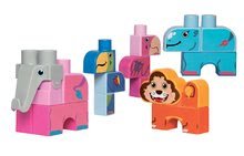 Cuburi si jocuri de construit - Joc de construit Maxi Abrick Animale din junglă Écoiffier de la 12 luni_0