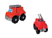 Kocke za najmlajše - Kocke za malčke Les Maxi Écoiffier gasilsko vozilo s 15 kockami od 12 mes_1