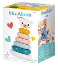 Entwicklung der Motorik - Didaktická pyramída BB Abrick Écoiffier 6 krúžkov pre najmenších od 6 mesiacov ECO7910_0