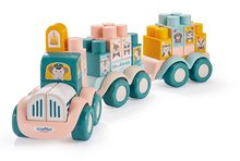 Mese interactive cu sunete - Set măsuță didactică Activity Table și tren Little Smoby cu joc de construit 4în1 și căsuță cu cuburi_6