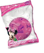 Penové lopty - Penová lopta Minnie Soft Ball Mondo 20 cm ružová od 24 mes_0