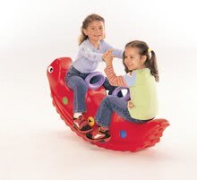 Šmykľavky s hojdačkou - Set šmykľavka Toboggan KS s dĺžkou 150 cm Smoby a hojdačka dinosaurus obojstranná s vodnou chobotnicou_6