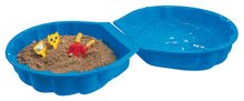 Rutschen mit Sandkasten - Rutschenset Tobbogan KS Smoby mit Länge von 150 cm und zweiteiliger Sandkasten Muschel blau ab 24 Monaten_0