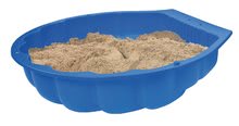 Sandkästen für Kinder - Sandgrube Muschel Watershell Blue BIG für Wasser und Sand 100 Liter blau 88*88*20 cm ab 12 Monaten_1