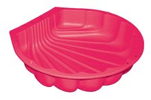 Sabbiere per bambini - Recinto di sabbia conchiglia Watershell Pink BIG per acqua e sabbia 100 litri 88*88*20 cm da 12 mesi_1