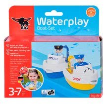 Wasserstraßenzubehör - Garnitur von 2 Booten Waterplay BIG farbige Rettungsboote, Länge 15,5 cm_1