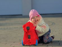Guralice za djecu od 18 mjeseci - Guralica kofer na kotačima Pas Bobby BIG crvena, volumen 15 L s tajnim odjeljkom_10