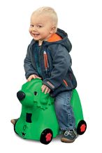 Poganjalci od 18. meseca - Kovček na kolesih BIG Bobby Pes zeleni 15 L objem s skrivnim predalčkom_2