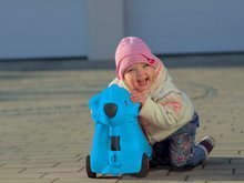Guralice za djecu od 18 mjeseci - Guralica kofer na kotačima Pas Bobby BIG plava, volumen 15 L s tajnim odjeljkom_0