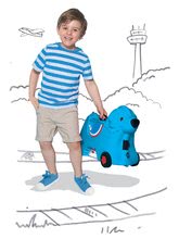 Jeździki od 18 miesięcy - Jeździk walizka na kółkach Pies Bobby BIG z ukrytą komorą o pojemności 15 litrów w kolorze niebieskim_10