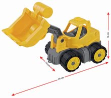 Seturi de mașinuțe - Set pistă de maşini cu rampă de lansare Vroom Planet Mega Jump Smoby şi camion cu excavator şi încărcător frontal Power Worker de la 18 luni_16