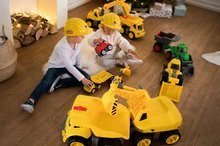 Ride-ons and balance bikes from 18 months - Maxi Power BIG Digger Excavator Vehicle with a seat, length: 73 cm, yellow_16