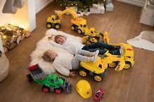 Ride-ons and balance bikes from 18 months - Maxi Power BIG Digger Excavator Vehicle with a seat, length: 73 cm, yellow_17