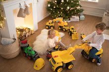 Guralice za djecu od 18 mjeseci - Bager Maxi Power BIG žuti sa sjedalicom dužina 73 cm_22