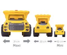 Teherautók - Teherautó Maxi Power BIG hossza 46 cm sárga 24 hó-tól_8