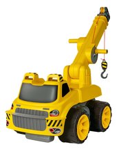 Odrážadlá od 18 mesiacov - Odrážadlo stavbárske auto žeriav Power Worker Maxi Crane BIG s 360° rotáciou a výškovo pohyblivým ramenom s nosnosťou 450 g_0