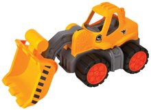 Stavebné stroje - Nakladač Wheel Loader Power Worker BIG pracovný stroj 47 cm - gumené kolesá od 2 rokov_2