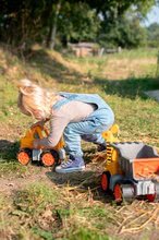 Nákladné autá - Nákladné auto Dumper Power Worker BIG pracovný stroj 33 cm - gumené kolesá od 2 rokov_2