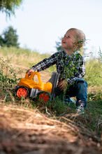 Autka do piasku - Wózek widłowy Forklift Power Worker BIG Maszyna pracy z funkcjami 42 cm - gumowe koła od 2 lat._2