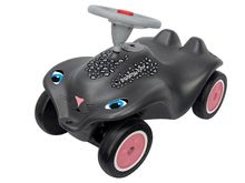 Poganjalci kompleti - Set poganjalec auto Panther BIG New Bobby Car čierne+interaktívny volan z zvokom od 12 mes_0