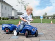 Babytaxiuri de la 12 luni - Maşinuţă babytaxiu Royal blue BIG New Bobby Car cu claxon şi roţi din cauciuc albastră de la 12 luni_2