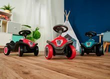 Odrážadlá od 12 mesiacov - Odrážadlo Bobby Car Next Raspberry BIG s LED reflektormi a elektronickým klaksónom ergonomické sedadlo s velúrom od 12 mes_6
