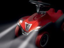 Odrážadlá sety - Set odrážadlo auto Next Bobby Car BIG červené a prívesný vozík oválny čierny s mini autíčkom od 12 mes_10