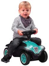 Babytaxiuri de la 12 luni - Babytaxiu Bobby Car Next Turquoise BIG faruri LED, claxon electronic, scaun ergonomic cu velur de la 12 luni_0