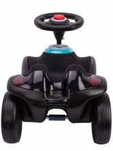 Odrážadlá od 12 mesiacov - Odrážadlo Bobby Car Next Turquoise BIG s LED reflektormi a elektronickým klaksónom ergonomické sedadlo s velúrom od 12 mes_1