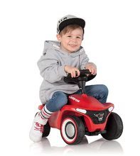 Odrážedla od 12 měsíců - Set odrážedlo Bobby Car Neo BIG červené zvukové s 3vrstvými gumovými koly s oválným přívěsem a vodicí tyč s ergonomickou opěrkou_16