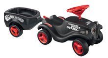 Odrážedla sety - Set odrážedlo auto Next Bobby Car BIG červené a přívěsný vozík černý s mini autíčkem od 12 měsíců_13