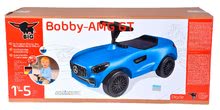 Odrážedla od 18 měsíců - Odrážedlo auto Mercedes AMG GT Bobby BIG s klaksonem modré od 18 měsíců_4