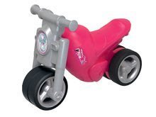 Babytaxiuri de la 18 luni - Babytaxiu motocicletă Girl Bike BIG gri-roz de la 18 luni_1