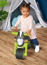 Odrážadlá od 18 mesiacov - Odrážadlo motorka Sport Bike Green BIG so zvukom a široké dvojité gumené kolesá zelené od 18 mes_3