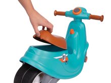 Draisiennes à partir de 18 mois - Draisienne classique BIG Scooter Roues doubles en caoutchouc électroniques turquoise de 18 mois_3