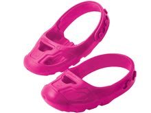 Poganjalci kompleti - Komplet poganjalec Scooter Pink Smoby z gumiranimi kolesi in zaščita za čevlje za darilo od 18 mes_1